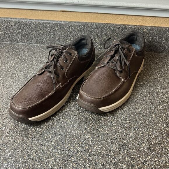 Orthofeet 428 Mens Sz 13 M Brown Comfort Casual Walking Driving Shoe Lace Up Low main image 8